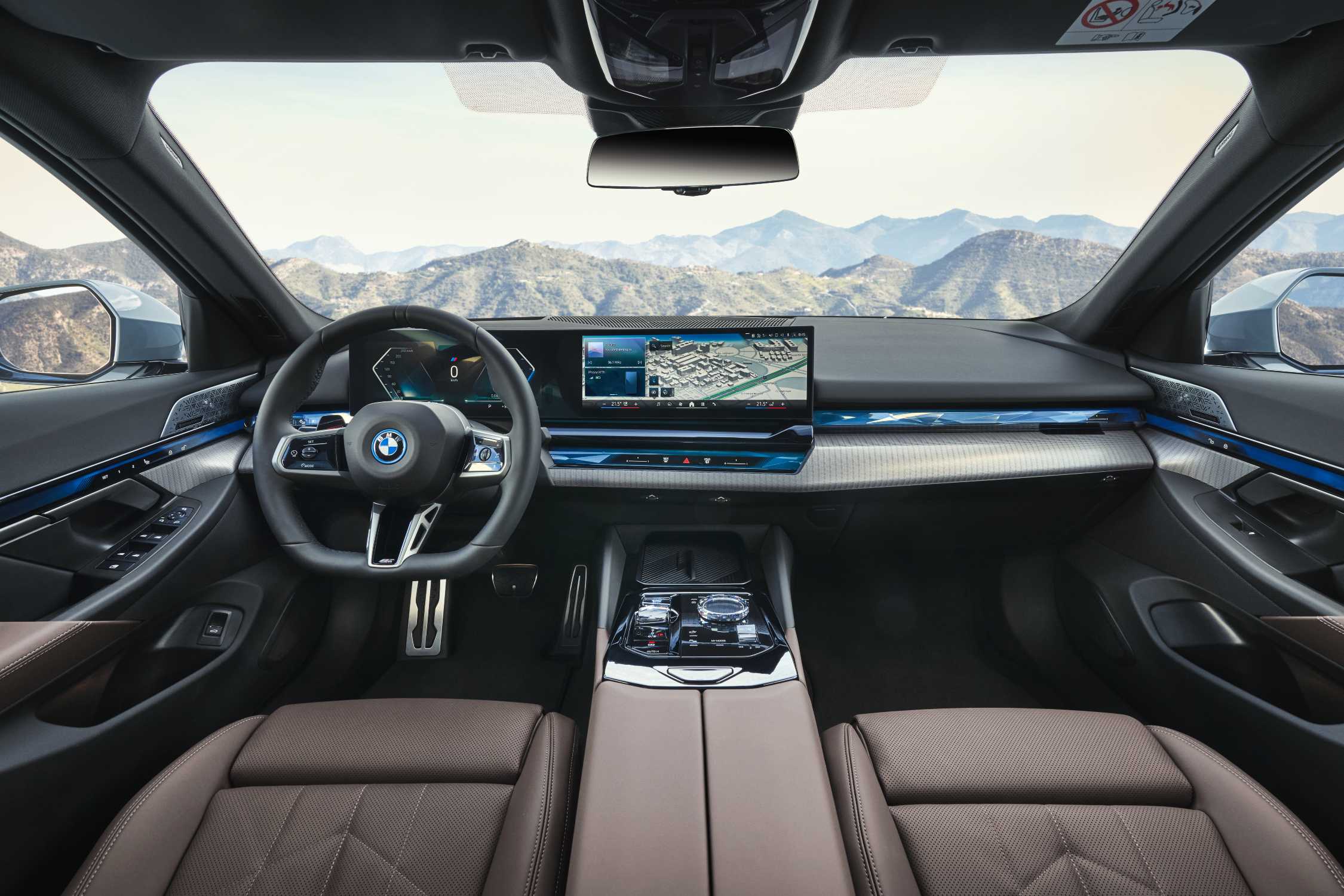 BMW i5 eDrive40 interior cabin, the executive EV on salary sacrifice