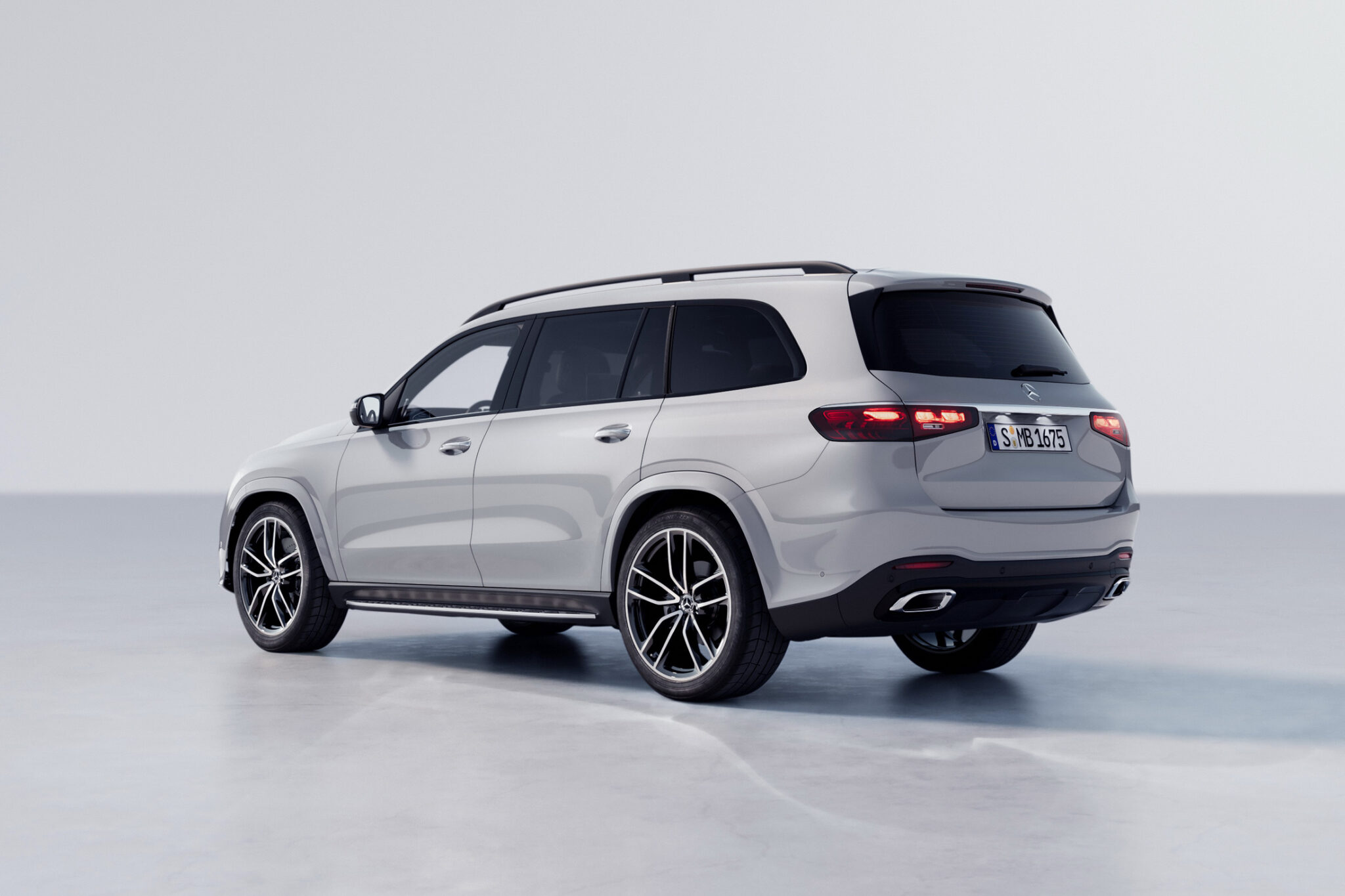 Mercedes-Benz GLS X167 rear three-quarter profile, used buyer's guide to the seven-seat luxury SUV