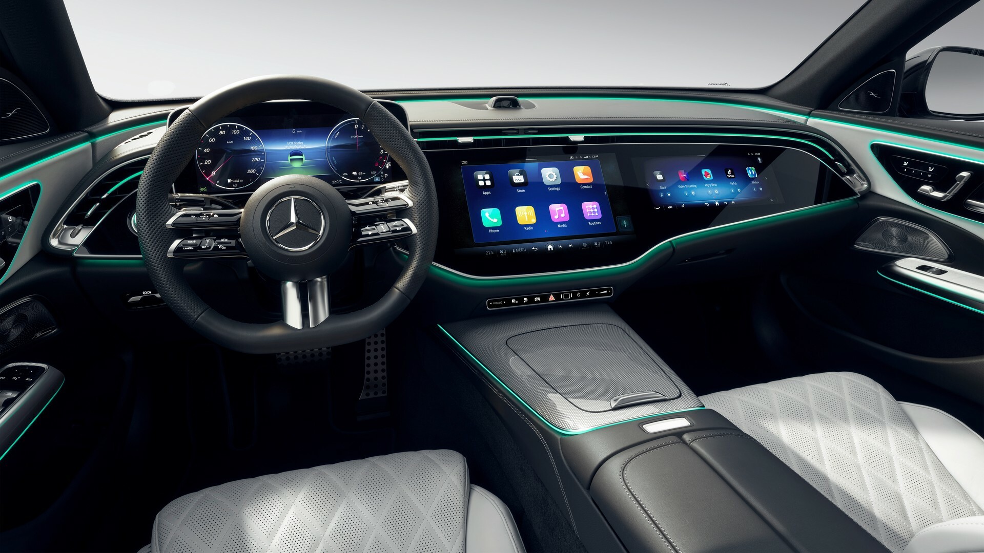 Mercedes-Benz E-Class dashboard, illustrating premium dealer-financed cars assessed under the FCA motor finance redress scheme