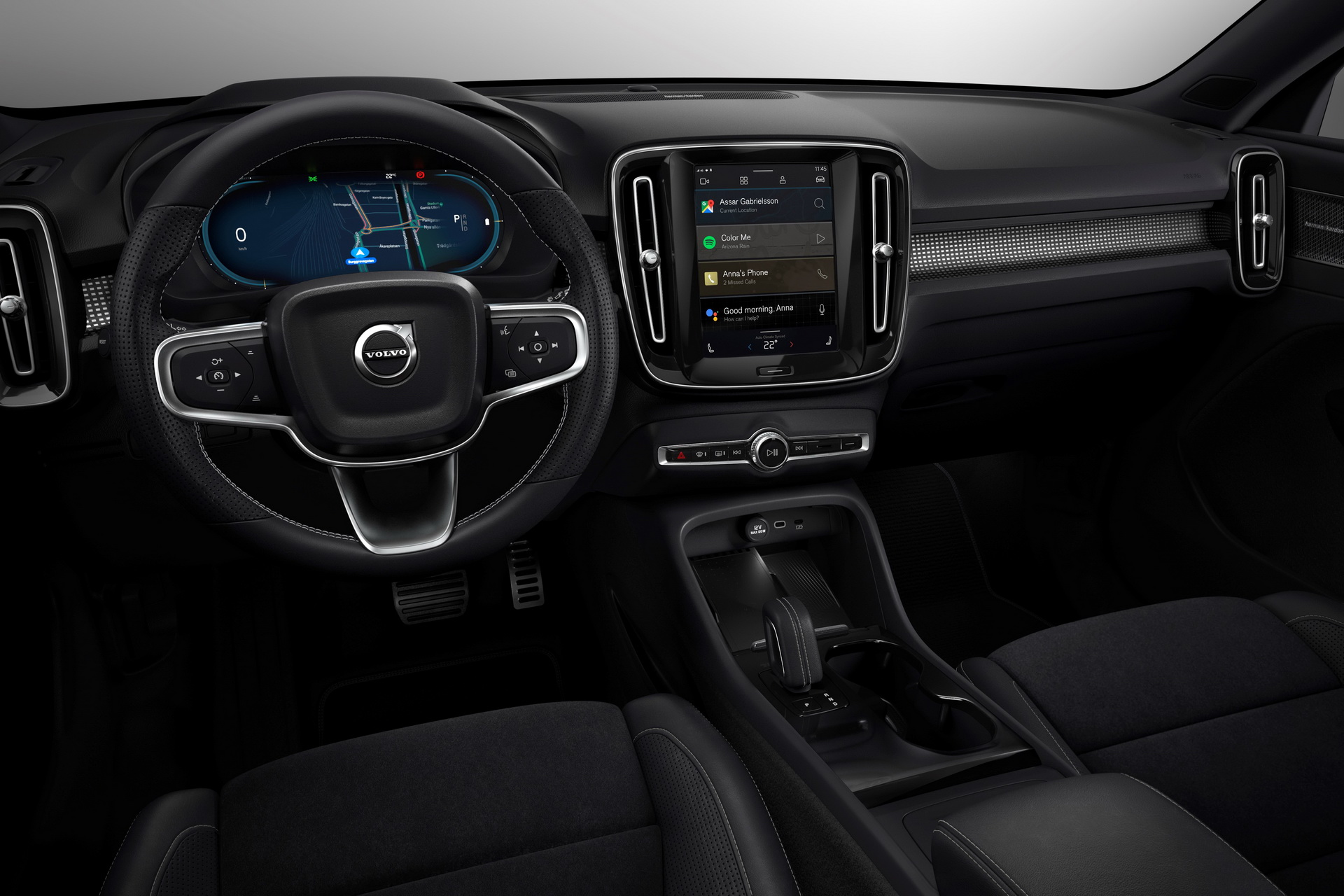 Volvo XC40 Recharge interior and infotainment, used electric SUV running costs