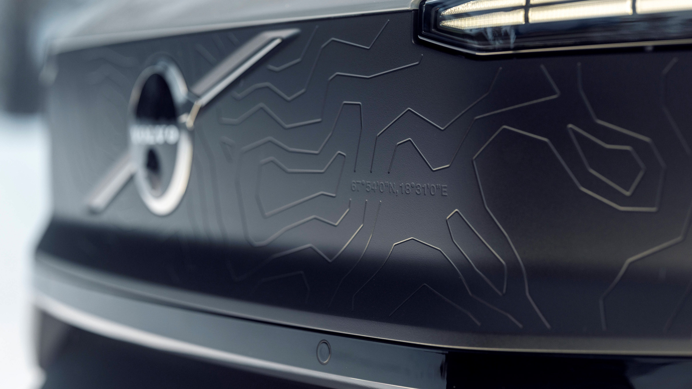 Volvo EX30 rear badge, a budget second salary sacrifice EV on payroll