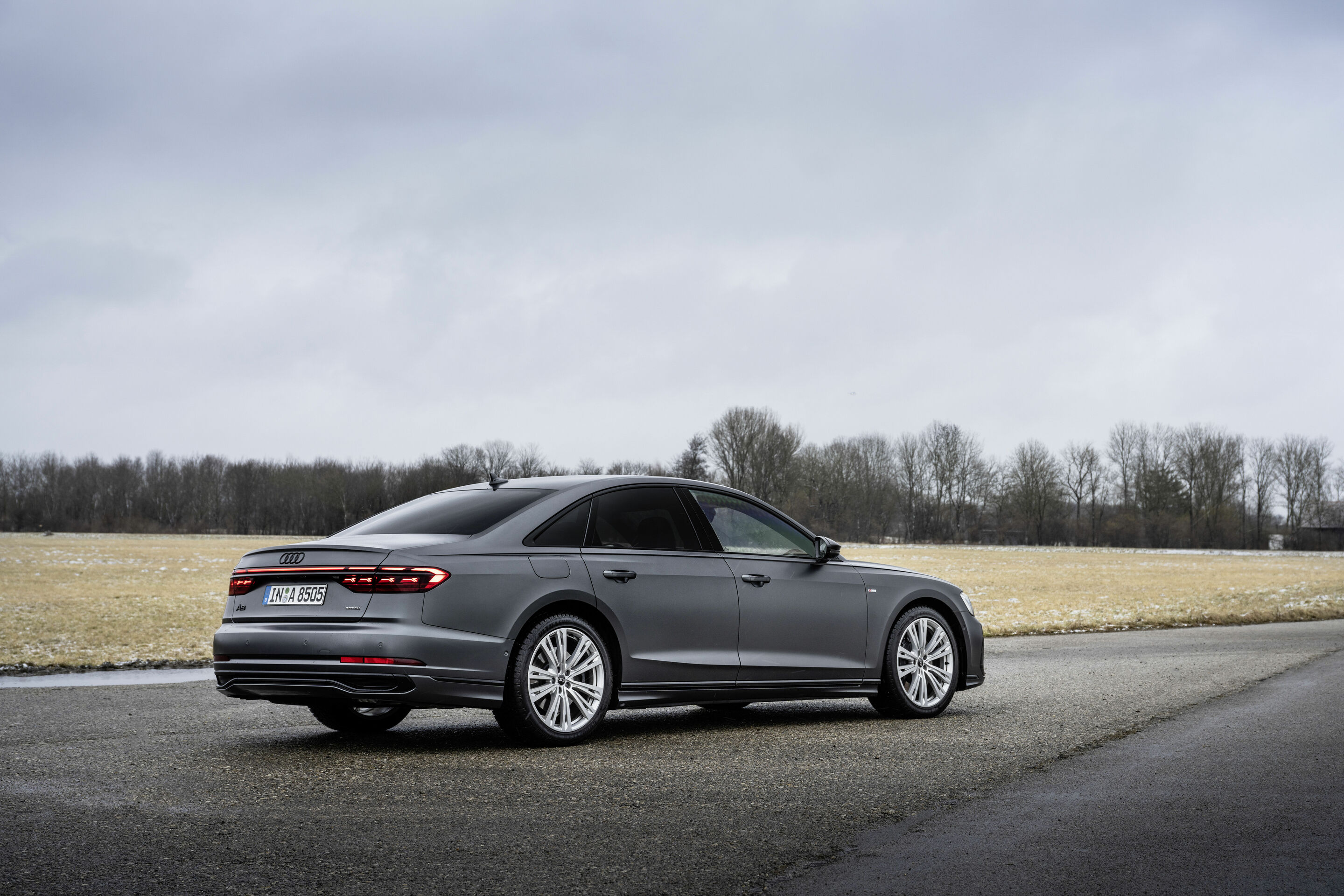 Audi A8 saloon, premium car finance deposit and balloon