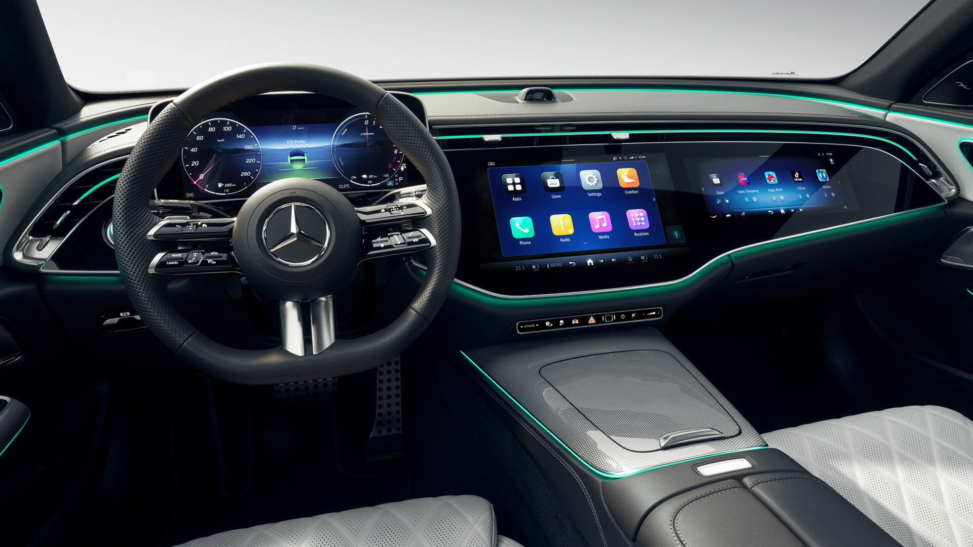 Mercedes-Benz E-Class interior, the kind of premium car bought on PCP or HP finance covered by the FCA motor finance redress scheme