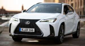 Lexus UX used buyers guide front three-quarter exterior