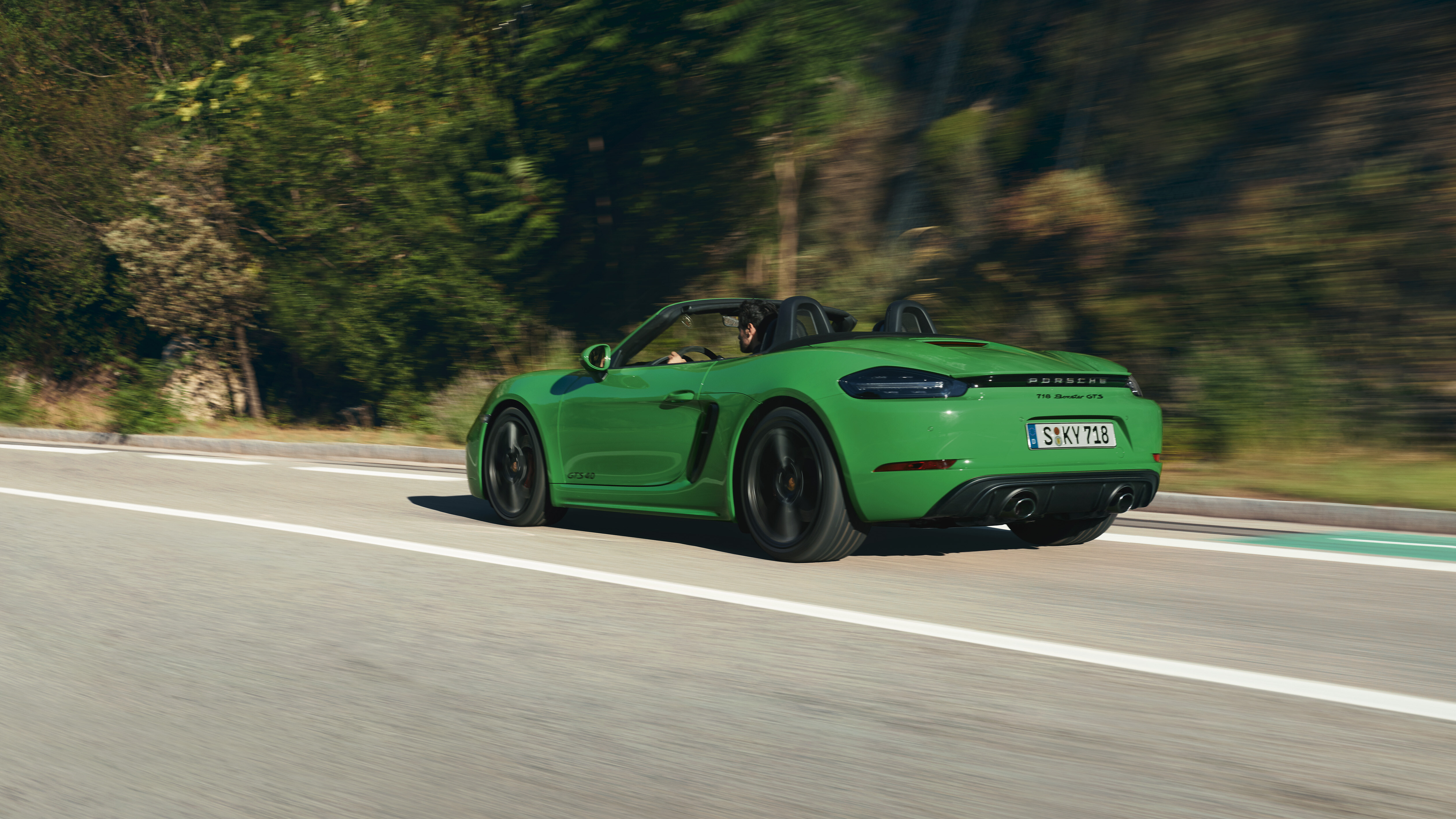 Porsche 718 used Boxster front three-quarter, depreciation and used pricing reference for UK buyers