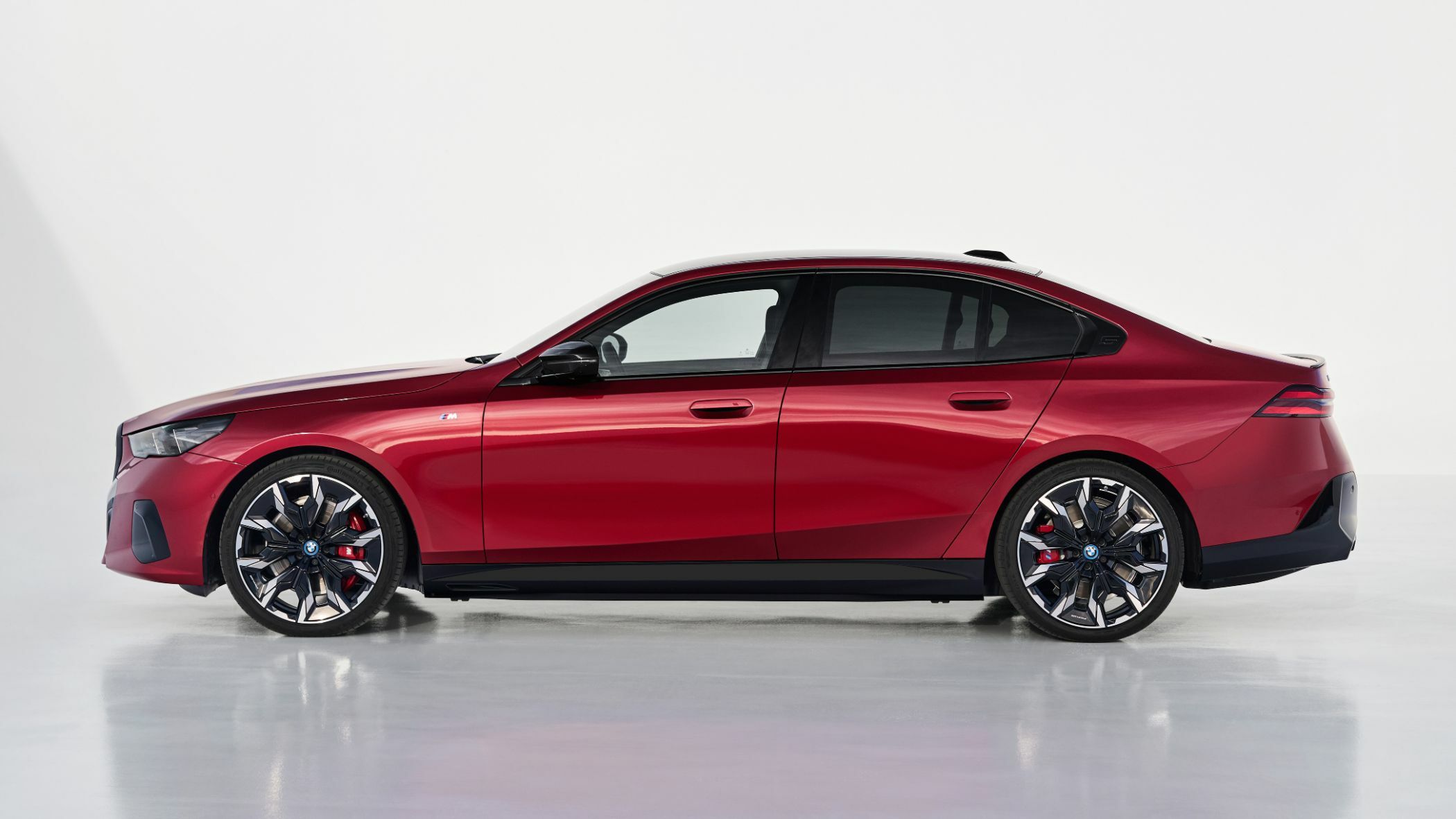 BMW 5 Series G60 side profile showing the saloon used in our PCH worked example