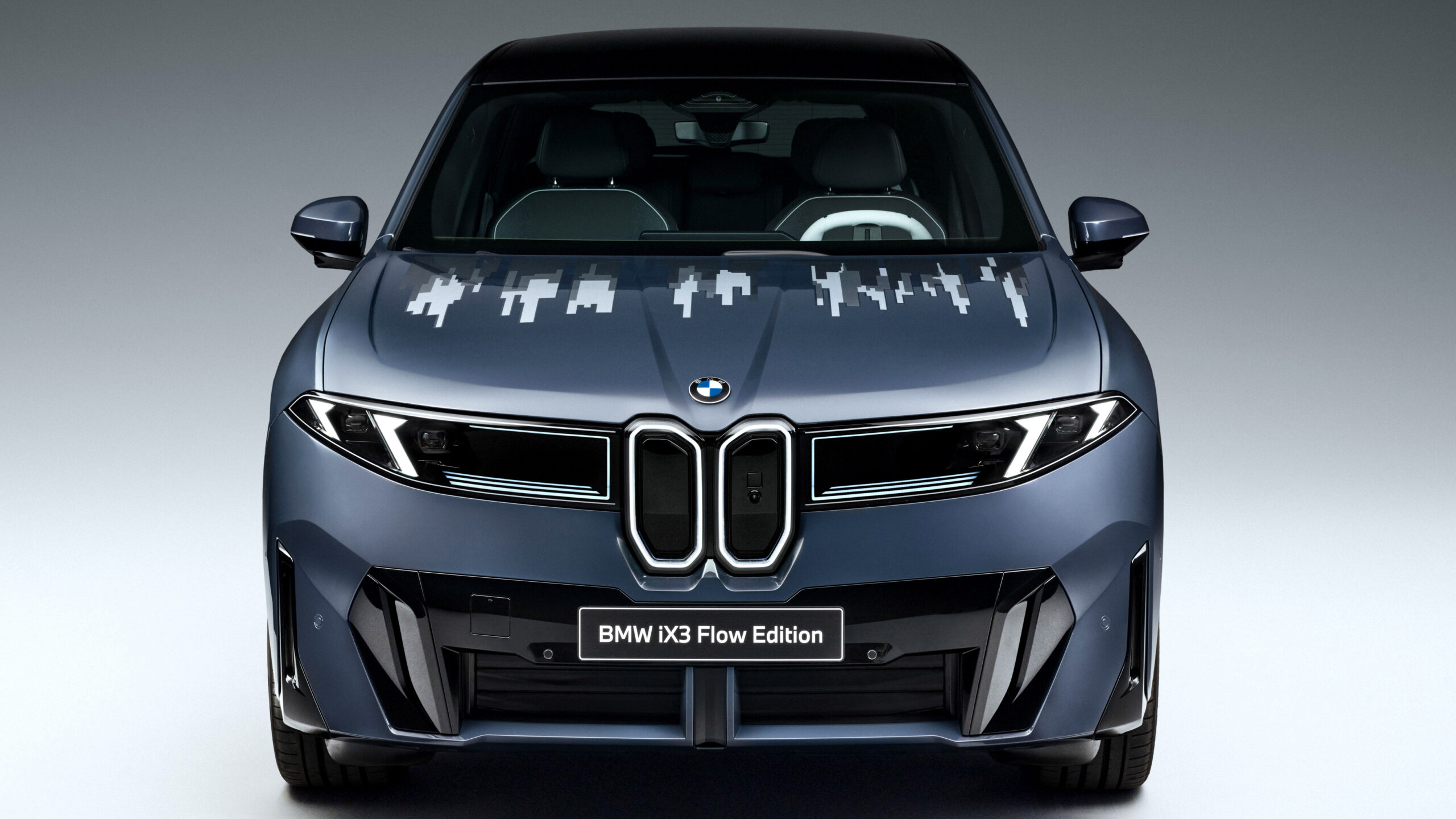 BMW iX3 Flow Edition detail, the Neue Klasse electric SUV