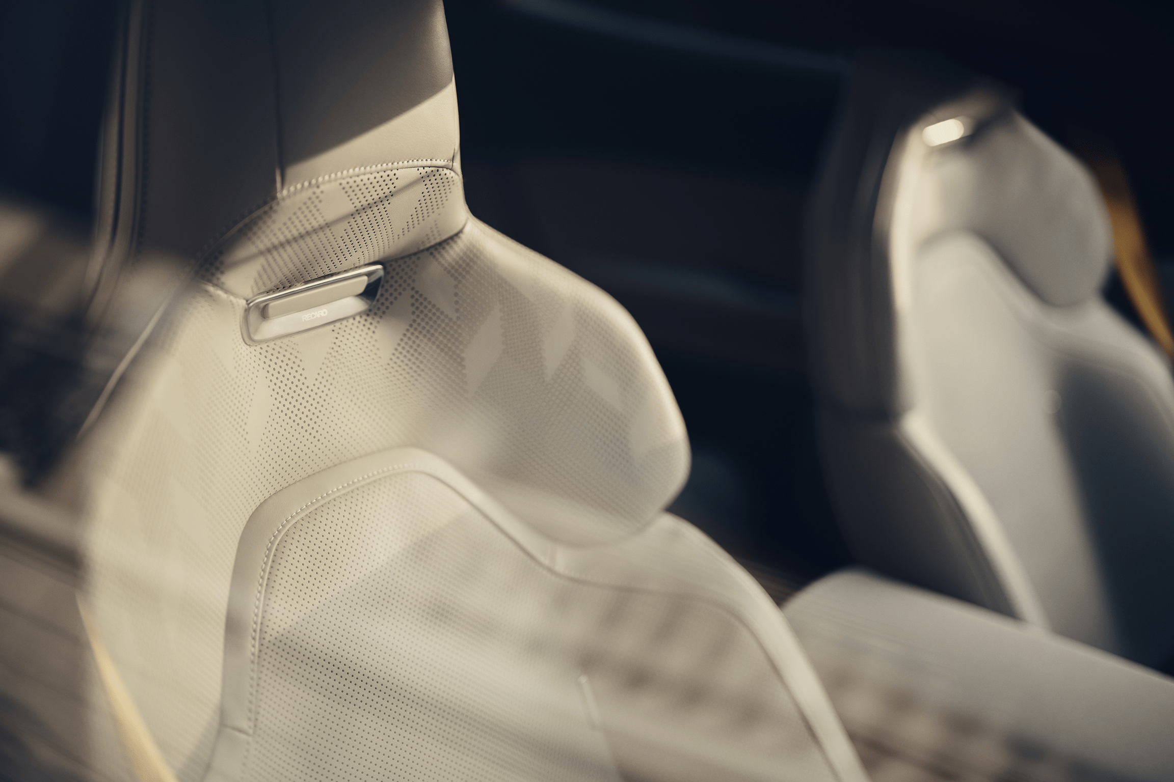 Polestar 5 front seats and cabin detail