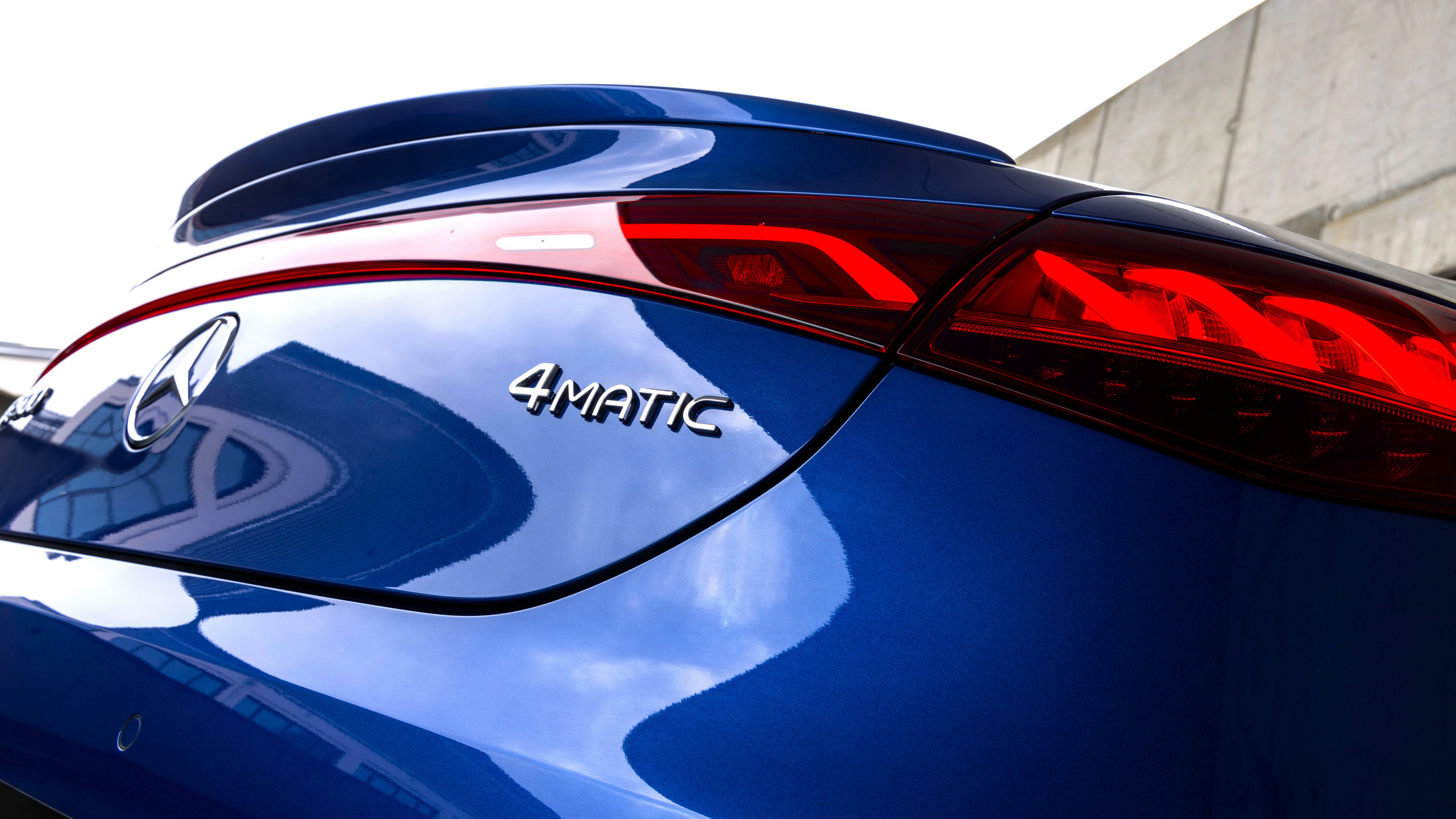 Mercedes EQ premium EV detail for company car tax comparison