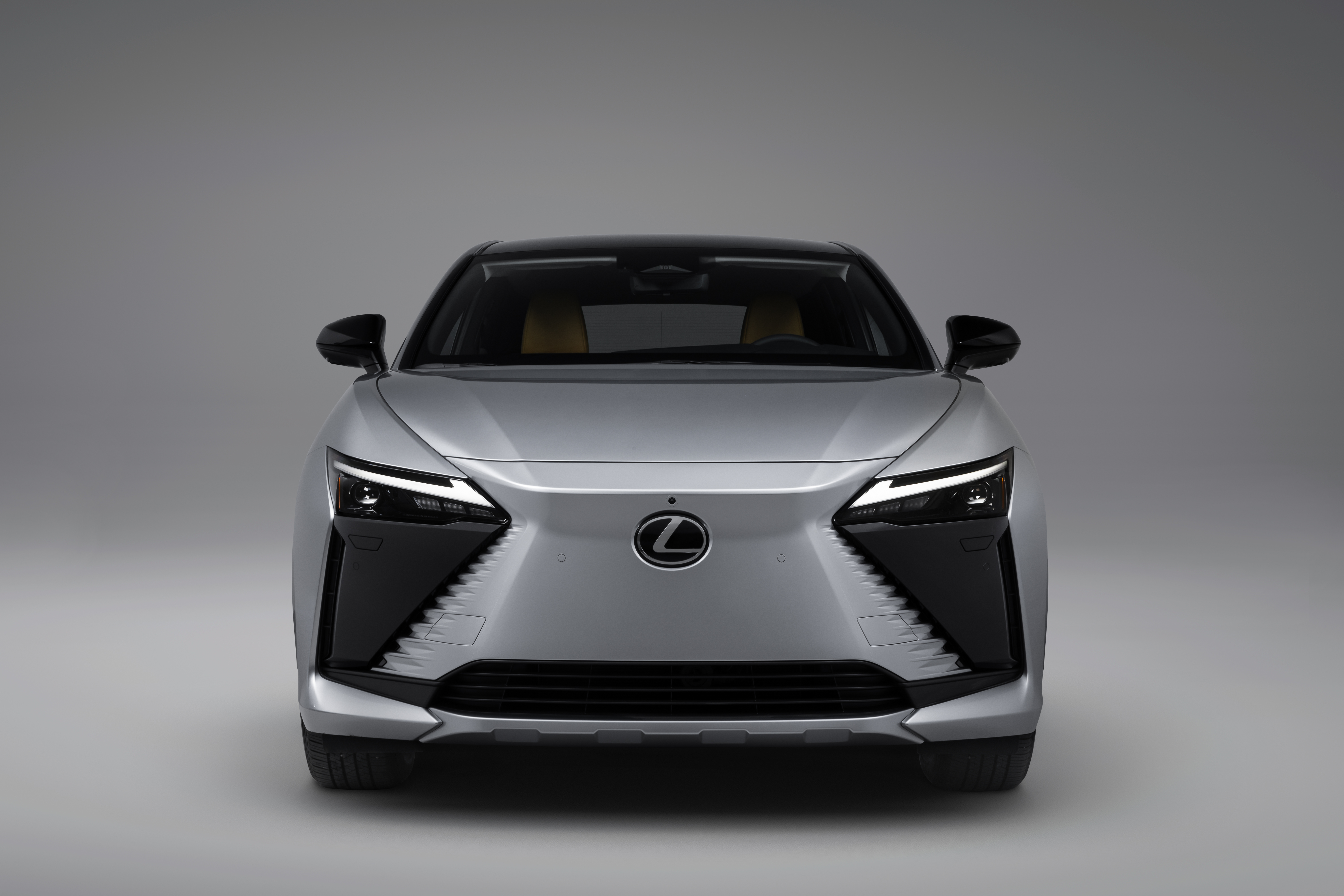 Lexus RZ salary sacrifice entry model, the RZ 350e, front studio view