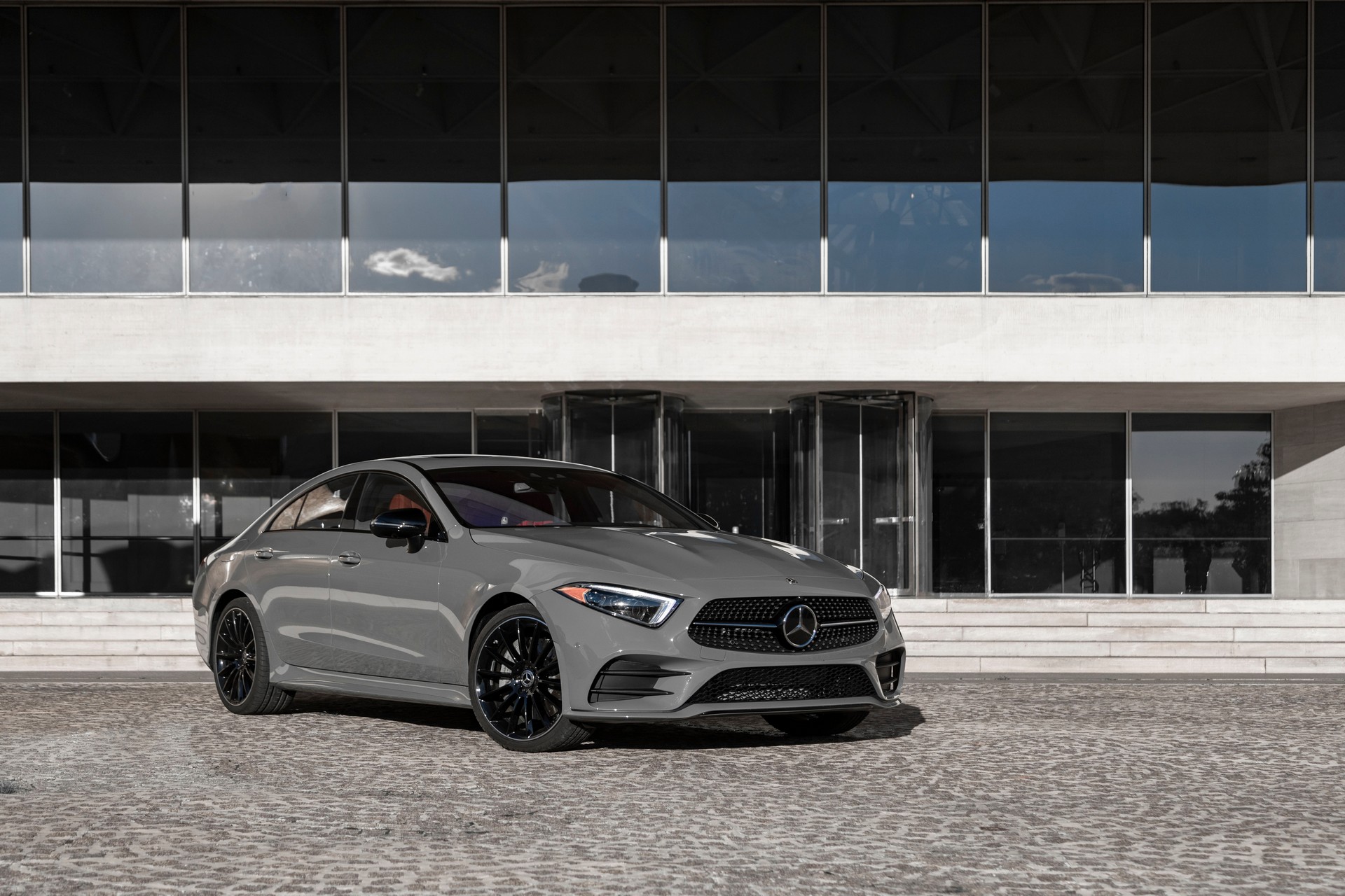 Mercedes CLS C257 used four-door coupe front three-quarter exterior