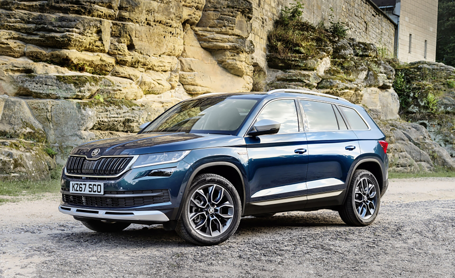 Skoda Kodiaq family SUV, weighing the 0% versus 5.9% Kodiaq vRS finance choice