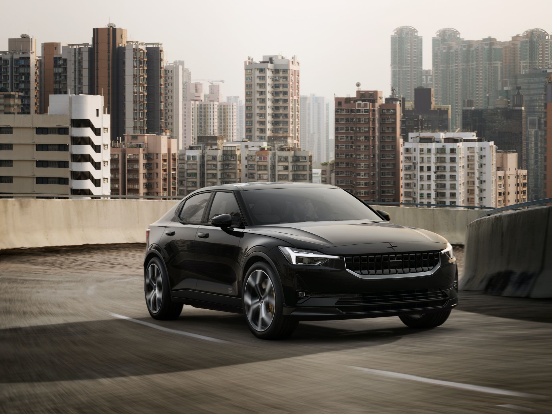 Polestar 2 detail and charging-era press image illustrating the discount decision