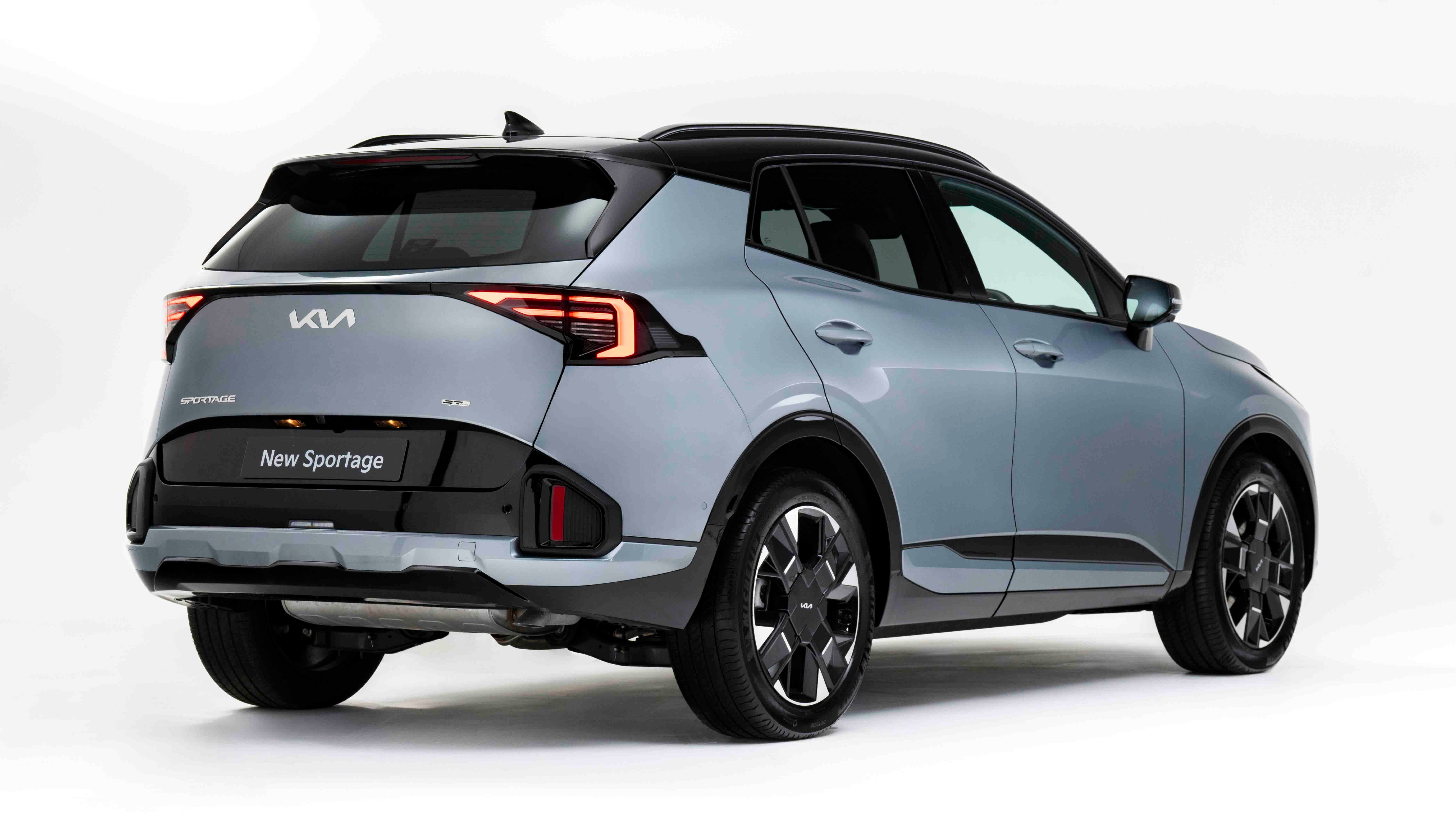 Kia Sportage Hybrid rear, the family SUV on a PCP deal