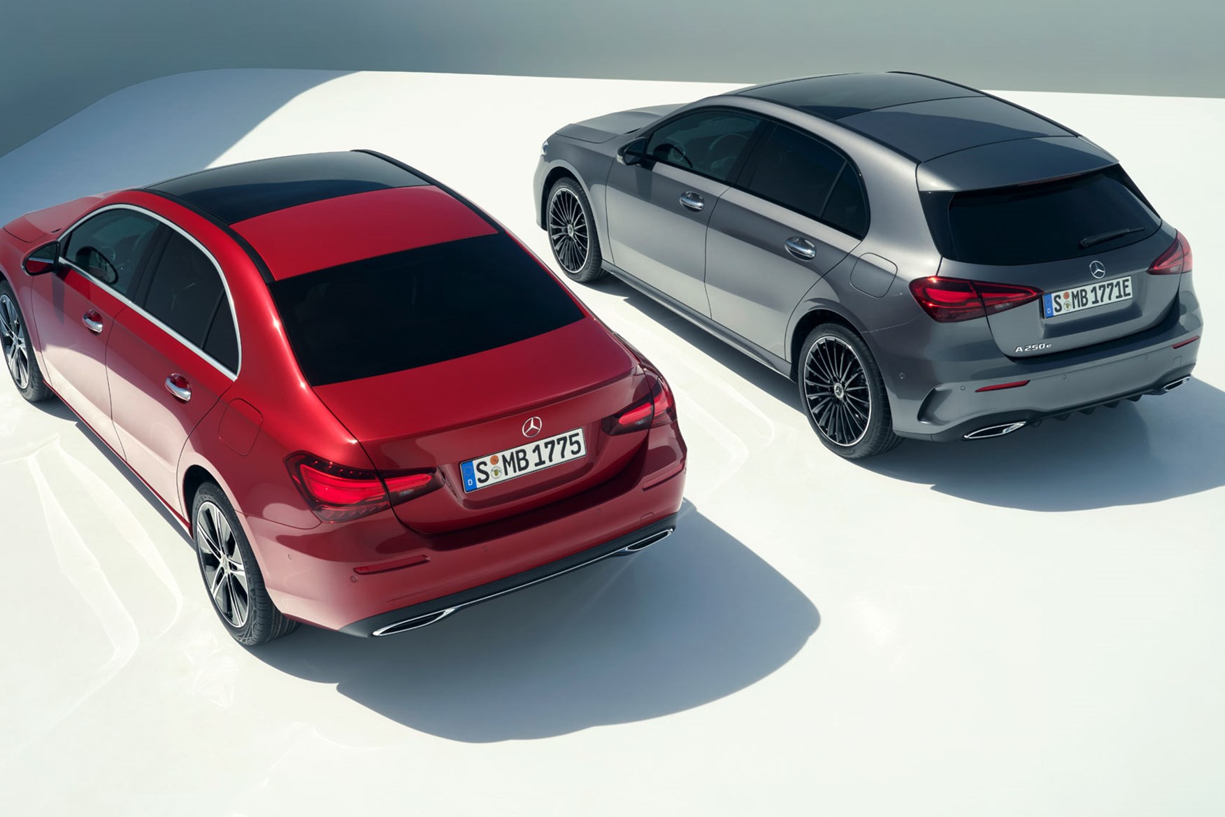 Mercedes A-Class hatchback and saloon rear view, running costs and checks