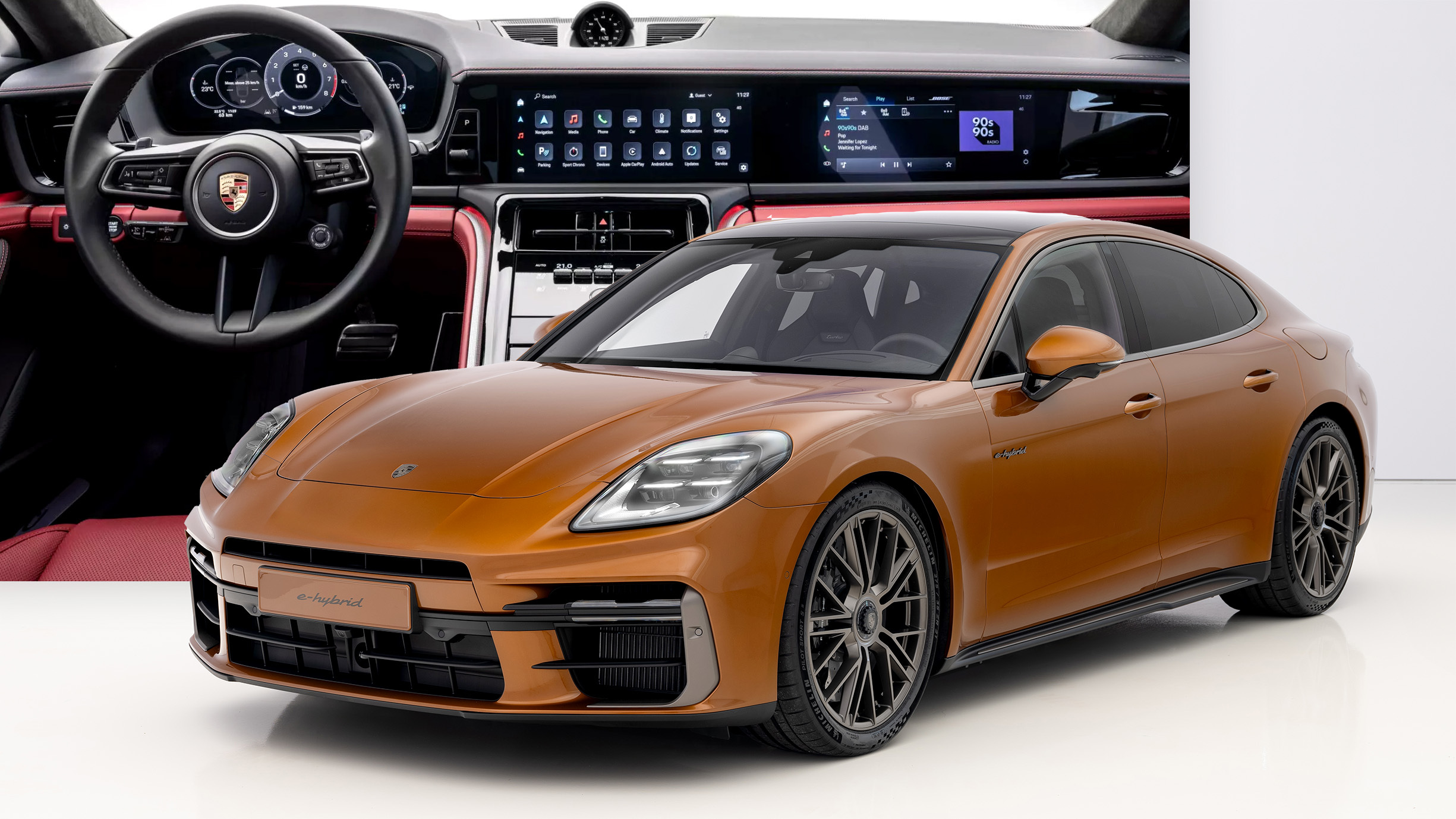 Porsche Panamera saloon representing the mandatory balloon payment on lease purchase finance