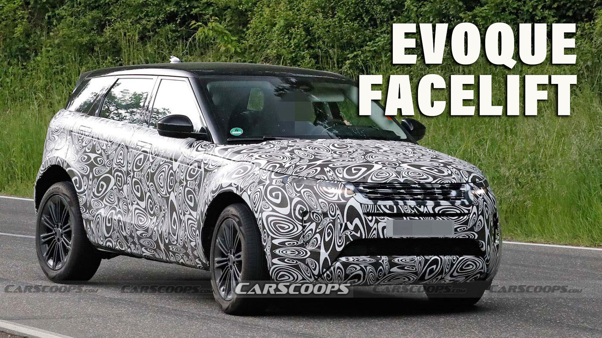 Range Rover Evoque approved used facelift front grille and Pixel LED headlights