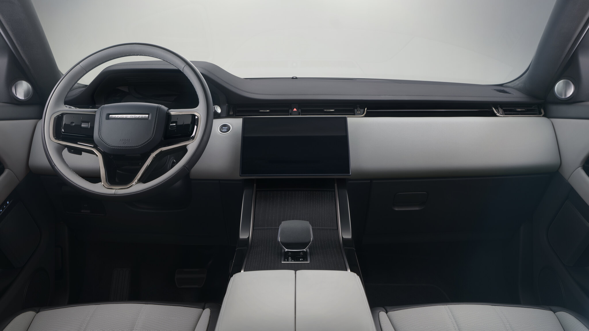 Range Rover Evoque approved used interior with Pivi Pro touchscreen