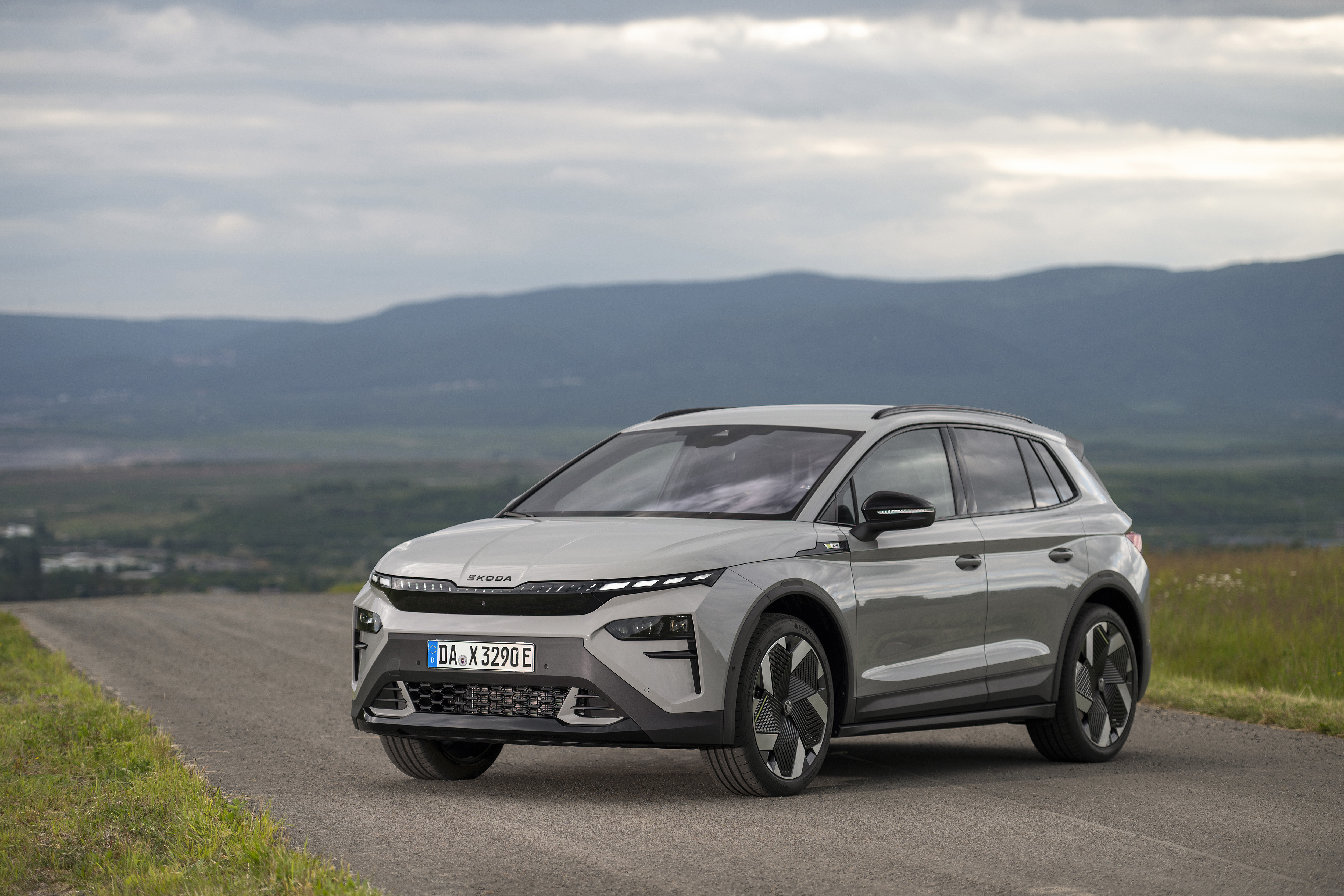 Skoda Elroq vRS performance version of the family electric SUV
