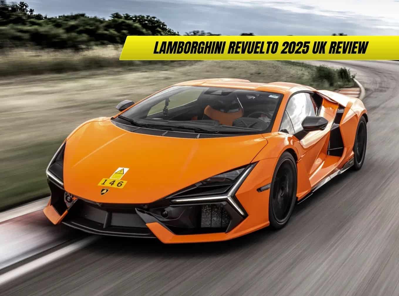 Lamborghini Revuelto plug-in V12 flagship in the UK