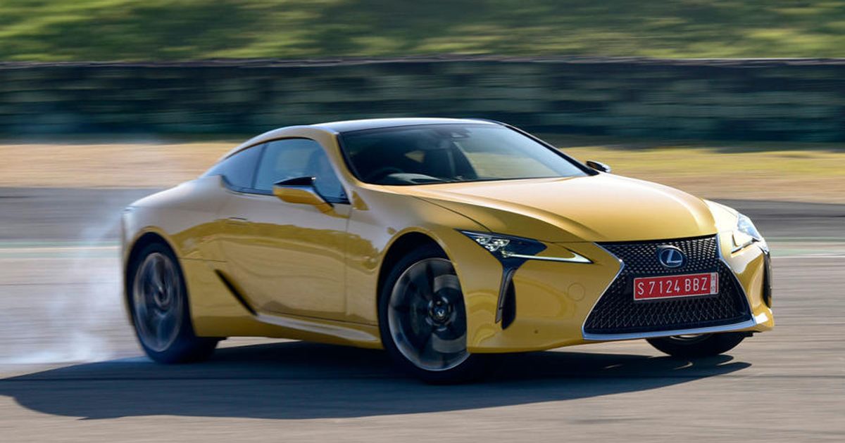 Lexus LC 500 grand touring cabin and interior