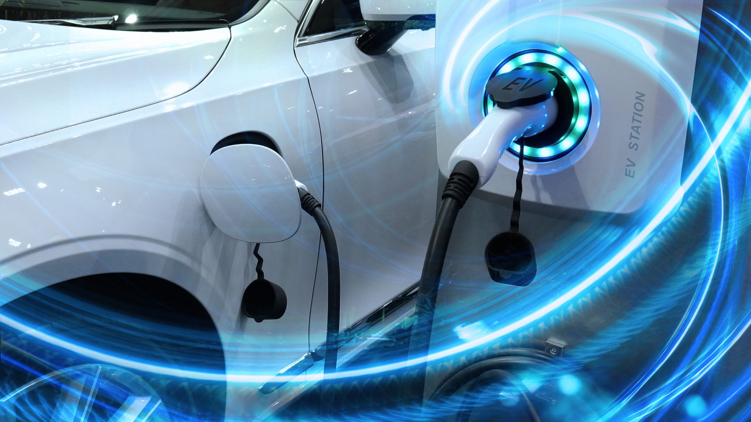Used electric cars on a UK forecourt as values stabilise in 2026