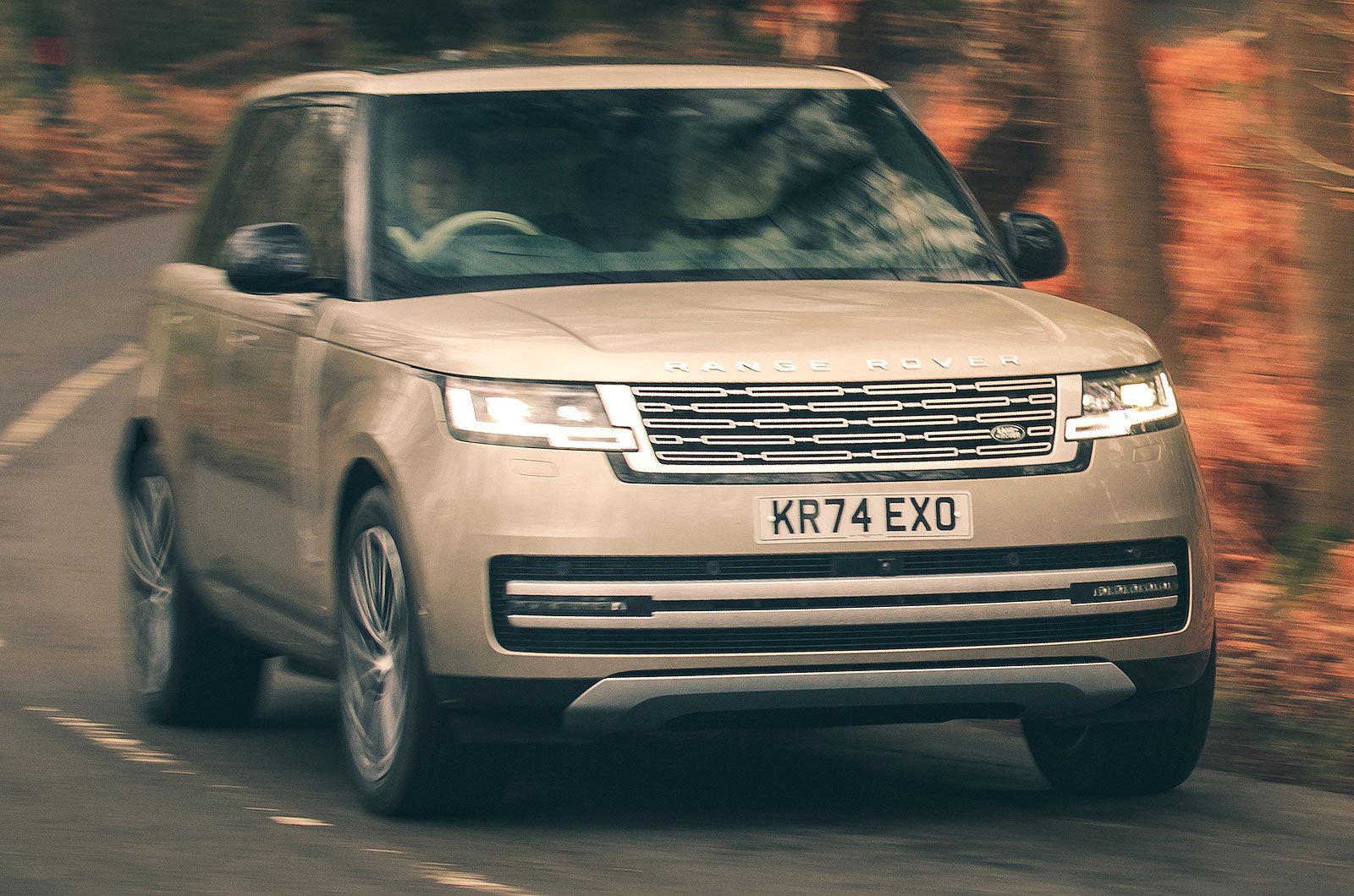 Range Rover at a charge point, where the expensive-car VED supplement applies on any list price above £40,000