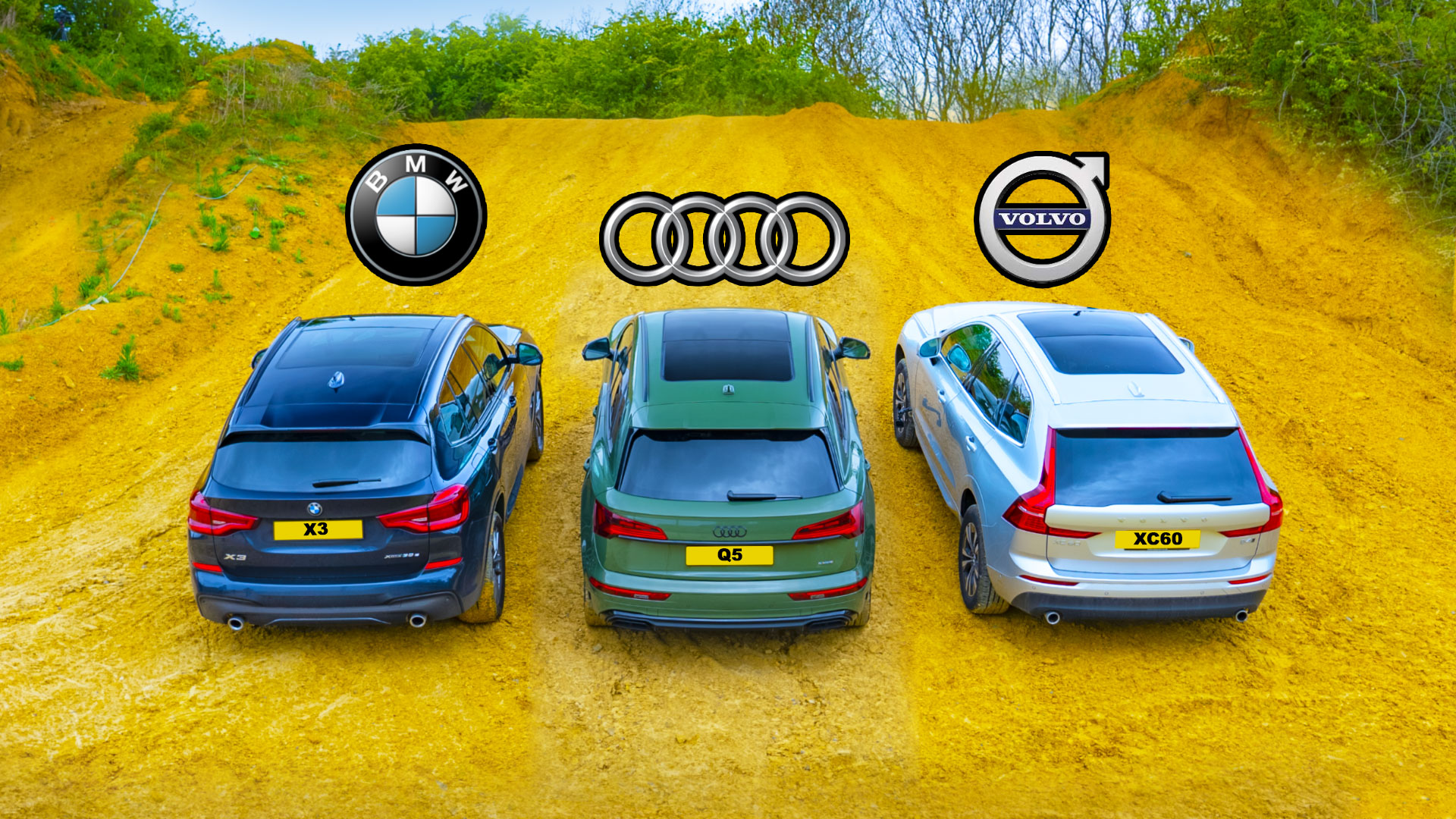 BMW X3 vs Audi Q5 vs Volvo XC60: the used premium SUV I'd actually buy in 2026