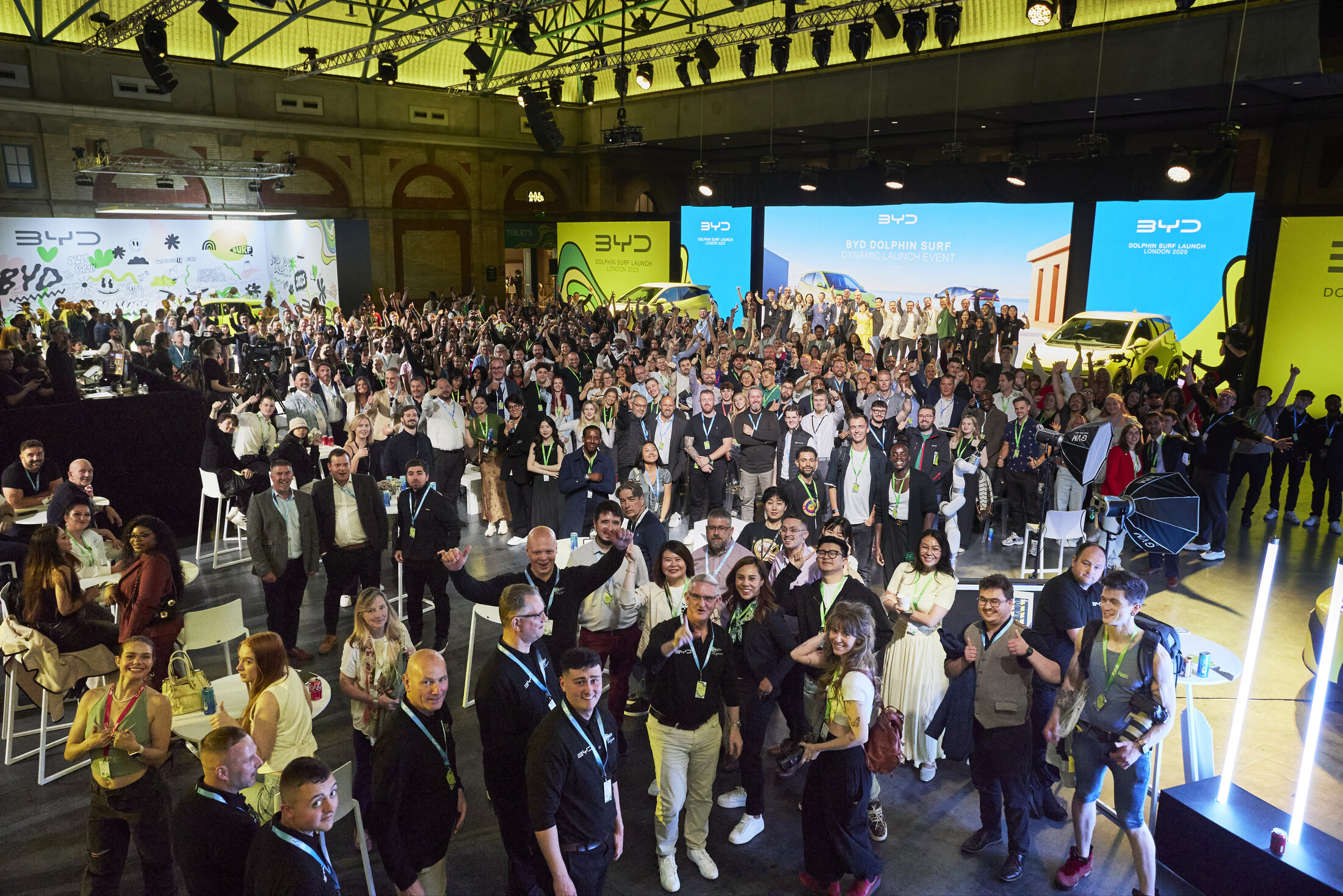 Official UK launch of the BYD Dolphin Surf at Alexandra Palace