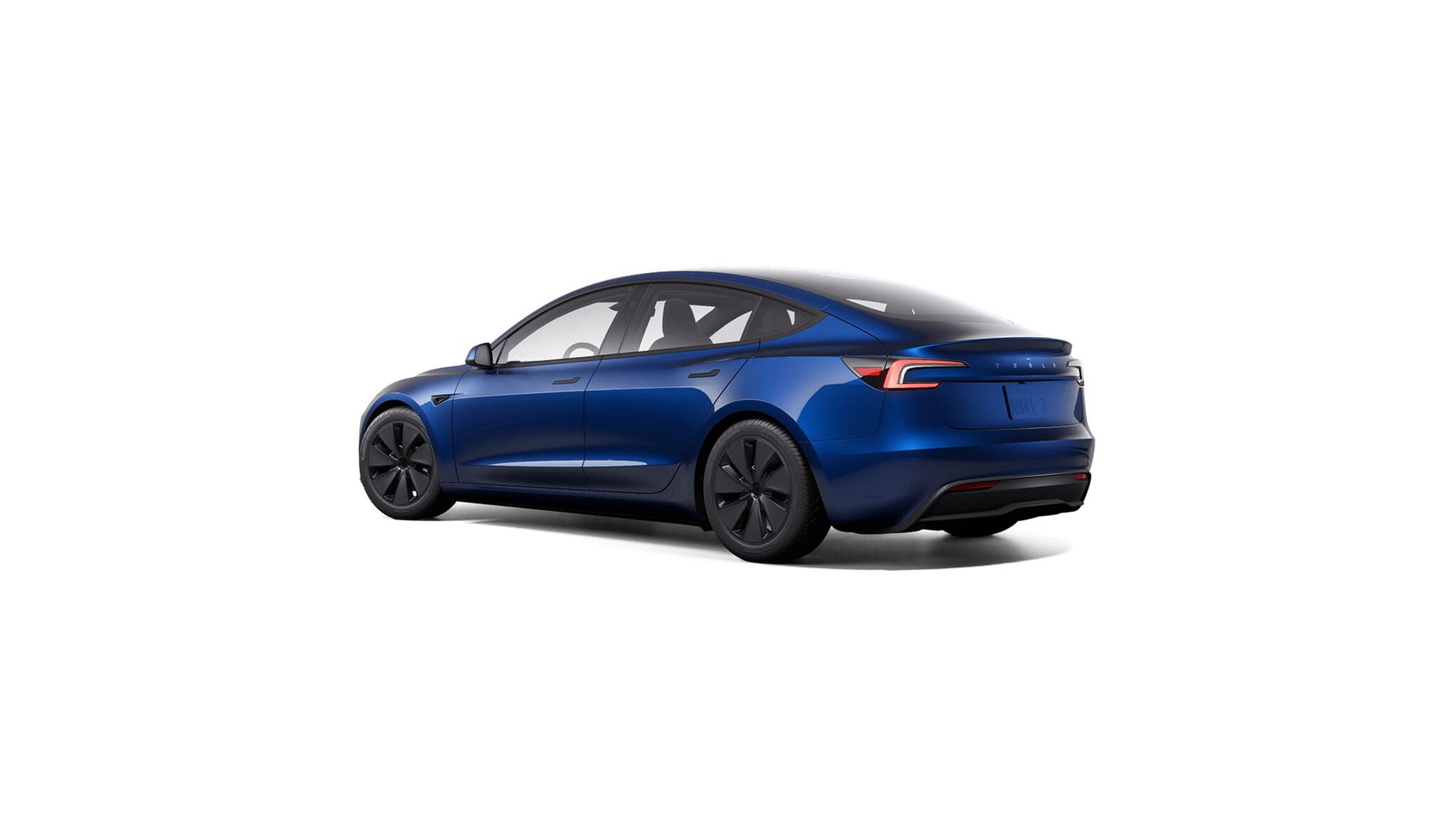 Tesla Model 3 Highland rear three-quarter, salary sacrifice net cost