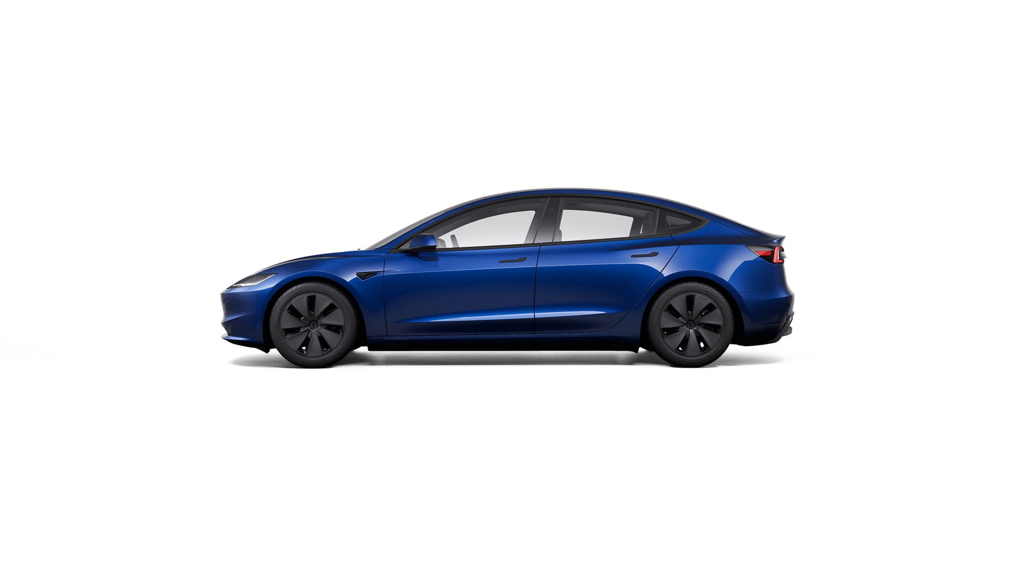 Tesla Model 3 Highland side profile, salary sacrifice EV
