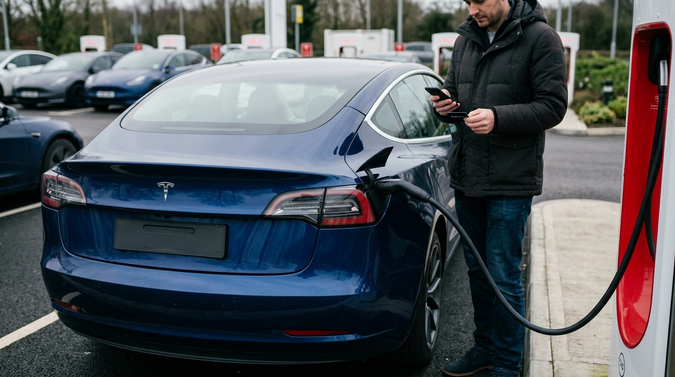 Tesla now charges non-members 63p/kWh on UK Superchargers - is the £8.99 membership worth 