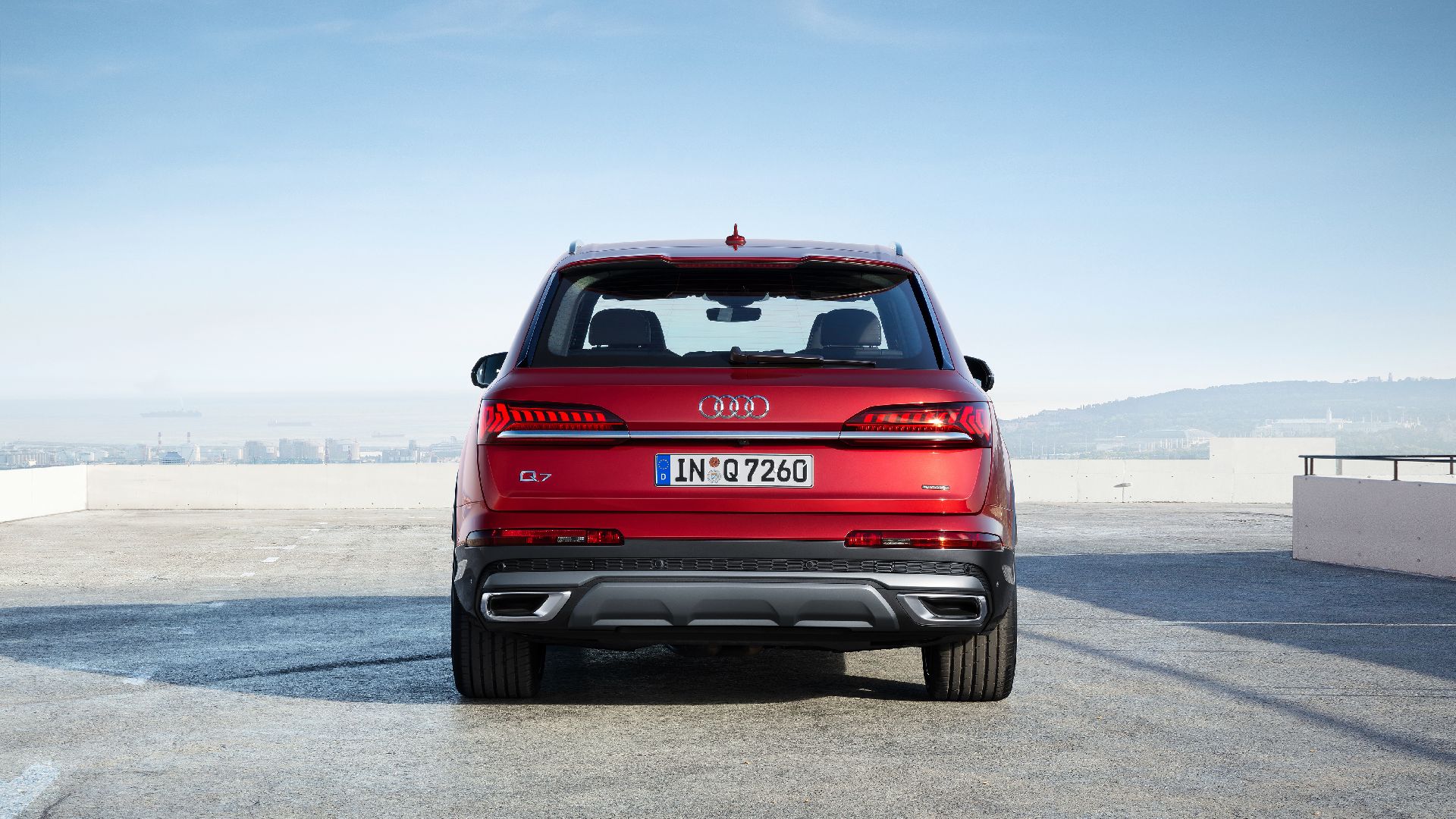 Used Audi Q7 rear, three-year depreciation in context