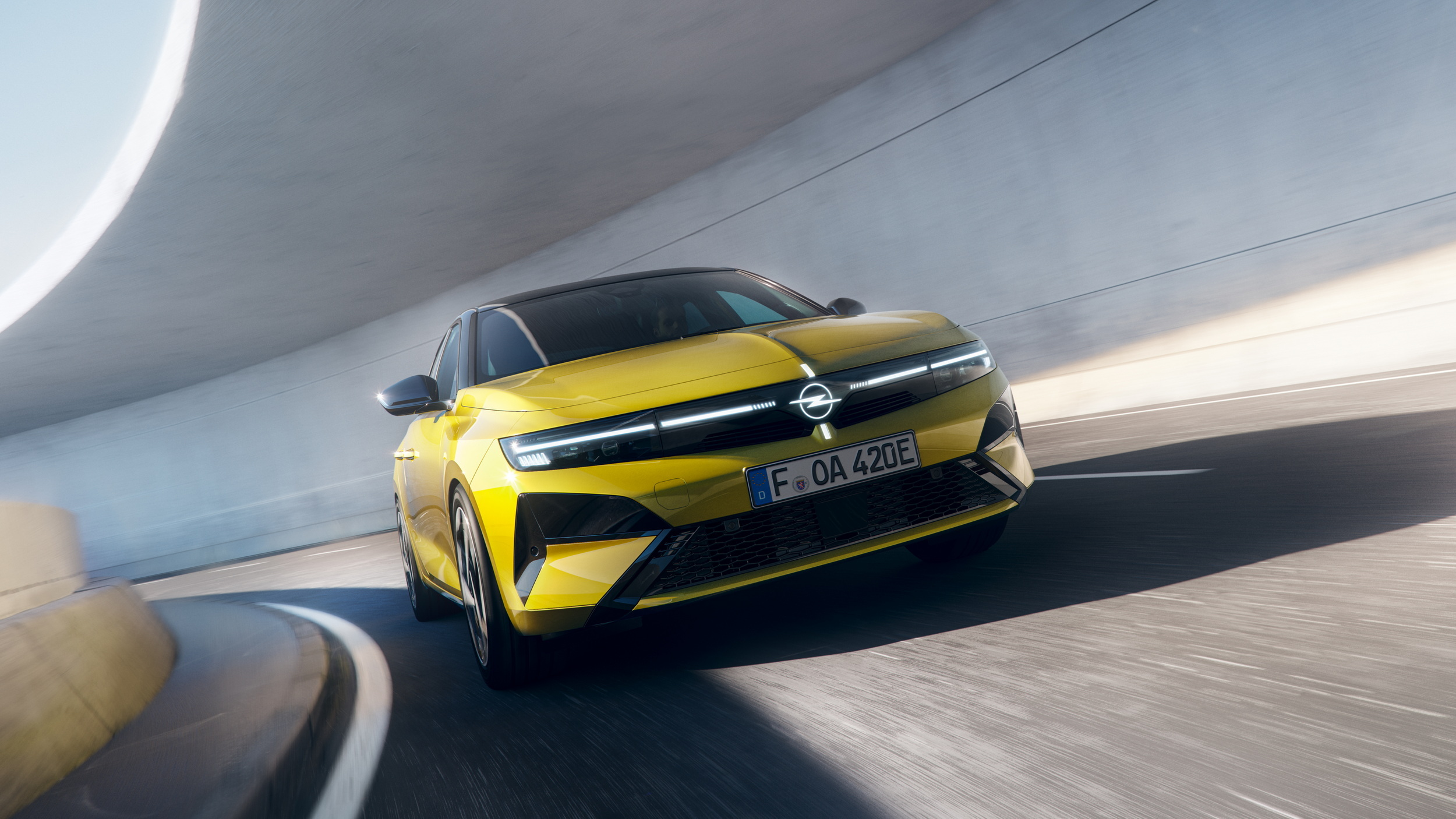 Vauxhall Astra Electric depreciation explained for used buyers, front three-quarter