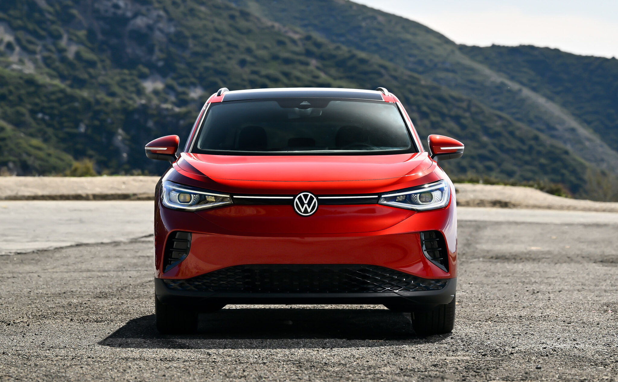 Volkswagen ID.4 front fascia, 2026 model-year update