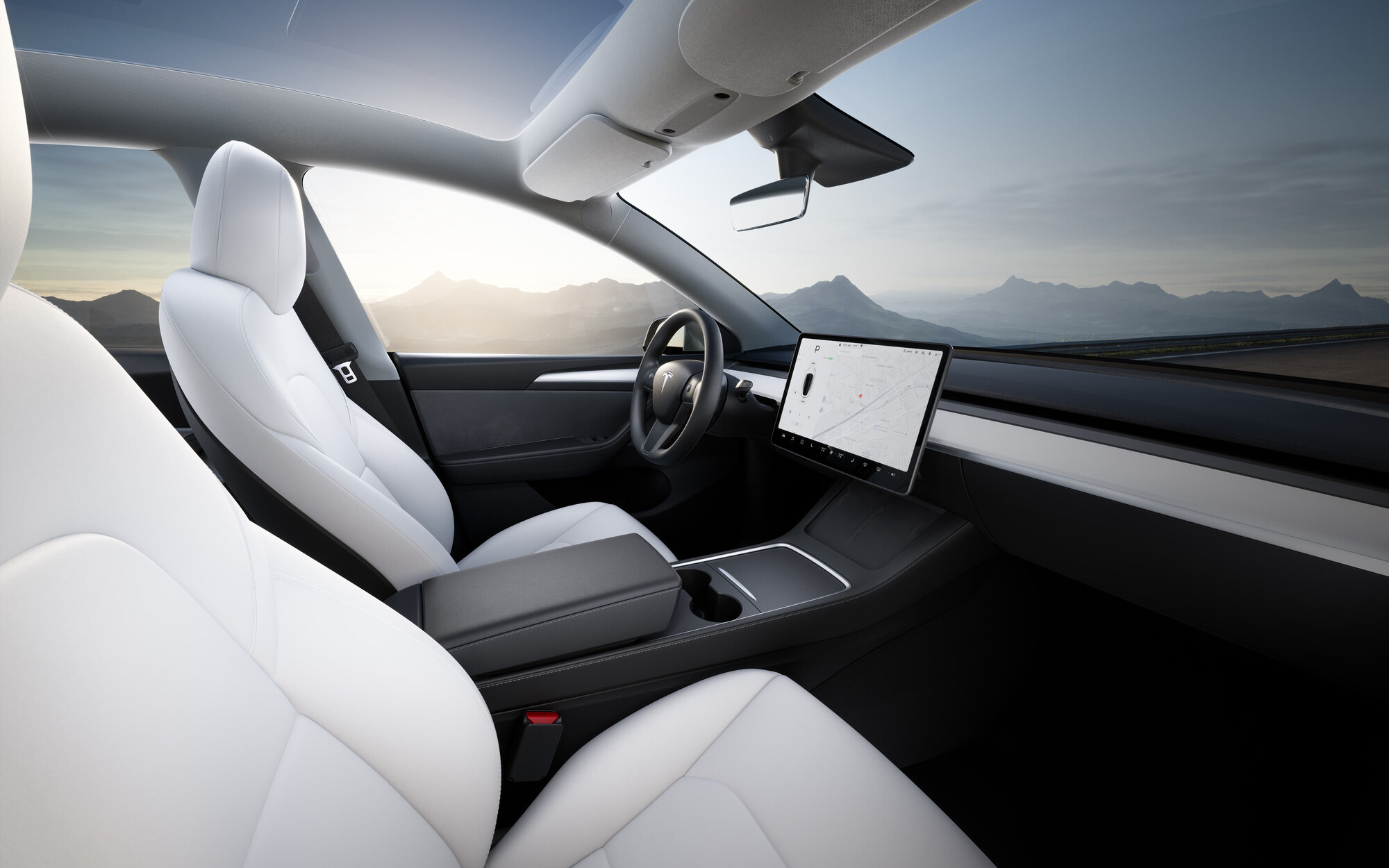 Tesla Model Y cabin for used UK buyer checks