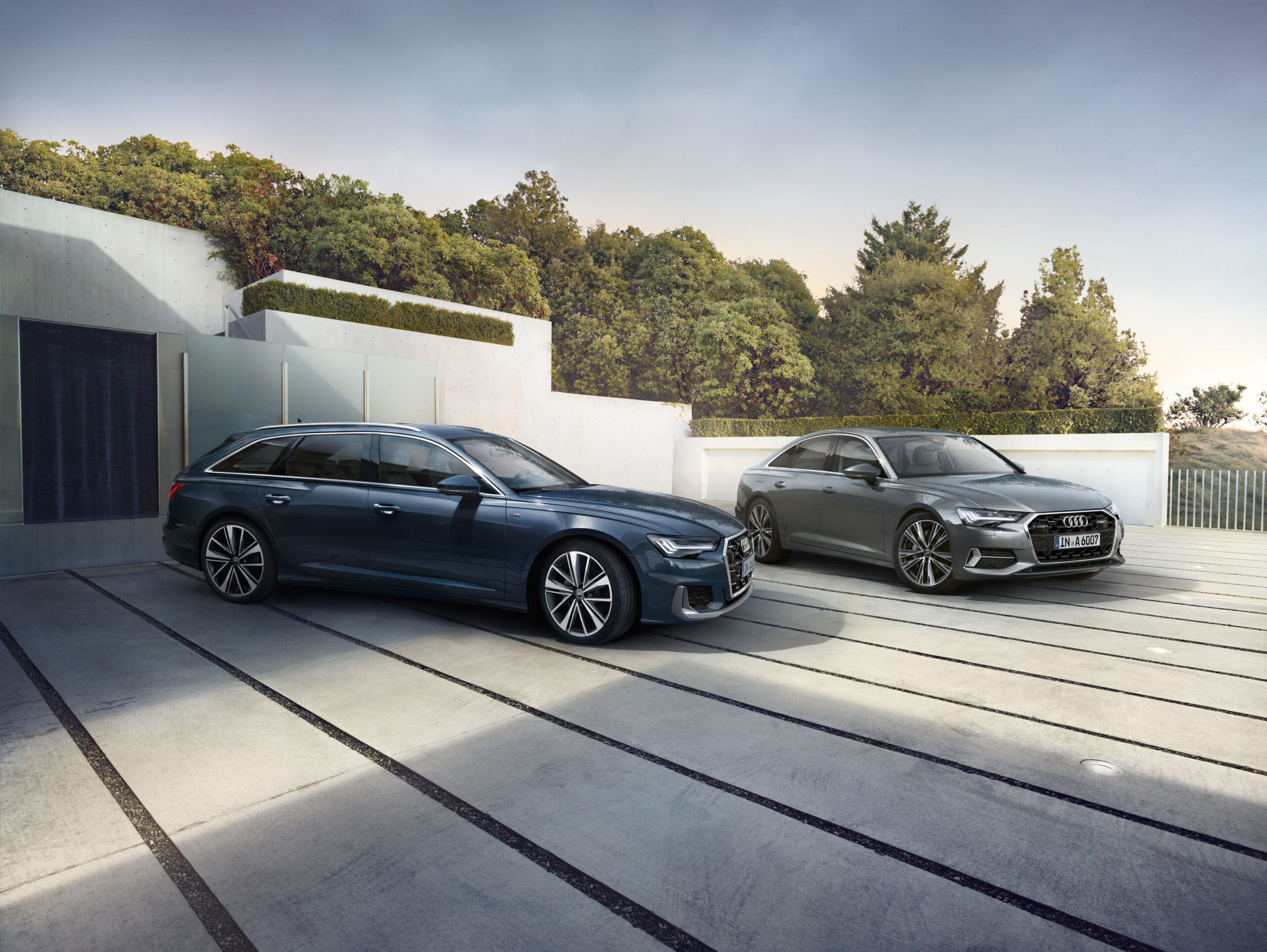 Used Audi A6 C8 saloon, weighing the 40 TDI diesel against the 50 TFSI e plug-in hybrid