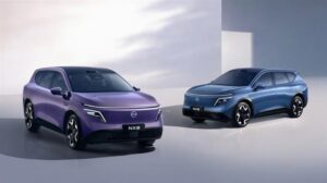 an electric car (any modern EV), or a UK road-tax / DVLA context