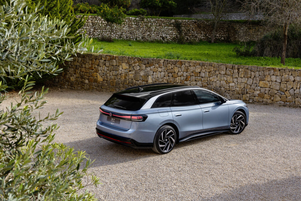 Volkswagen ID.7 Tourer electric estate car (estate/wagon body, NOT the saloon)